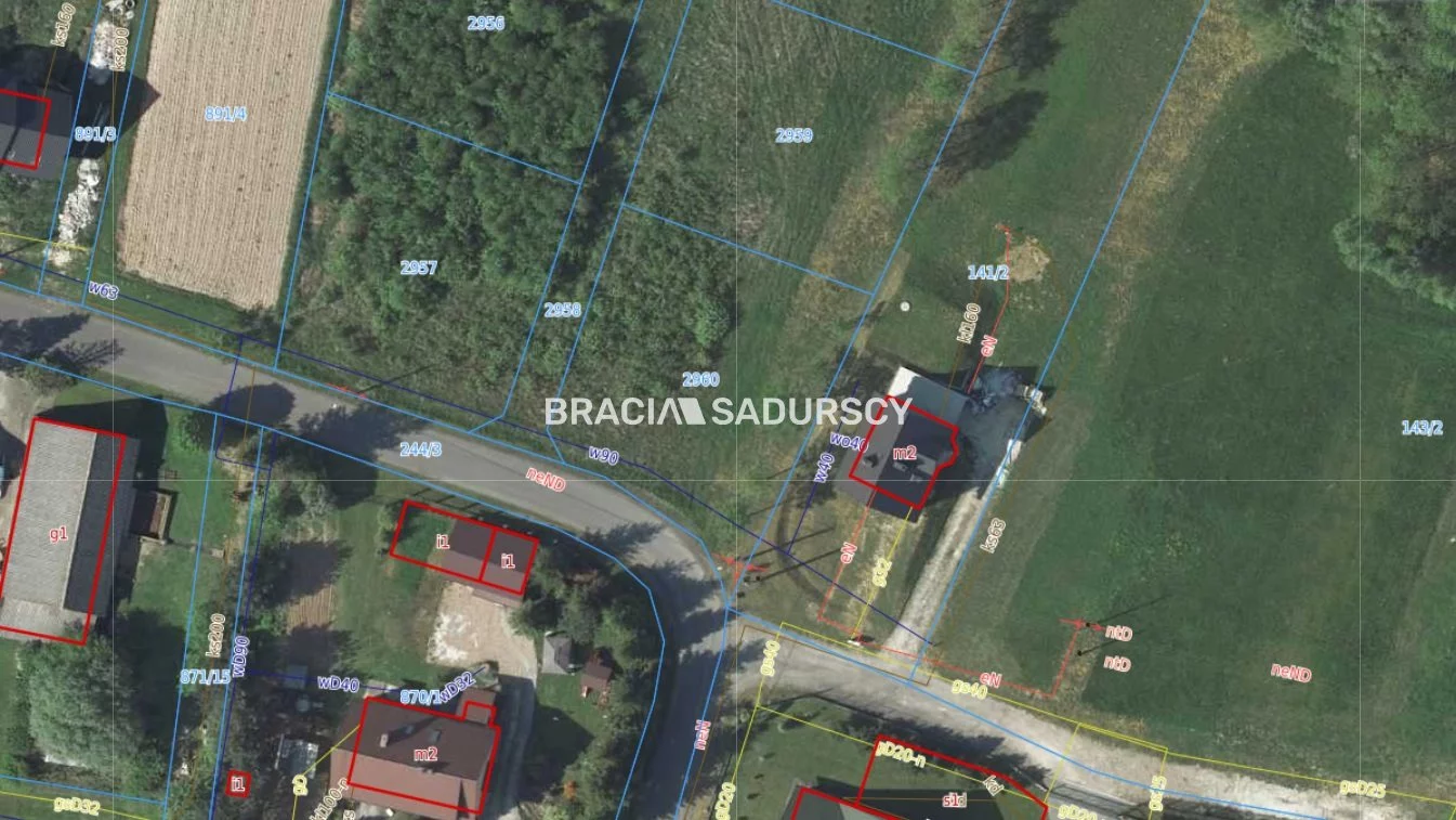 Działka 826,00 m², oferta nr , BS5-GS-310993-3, Siepraw