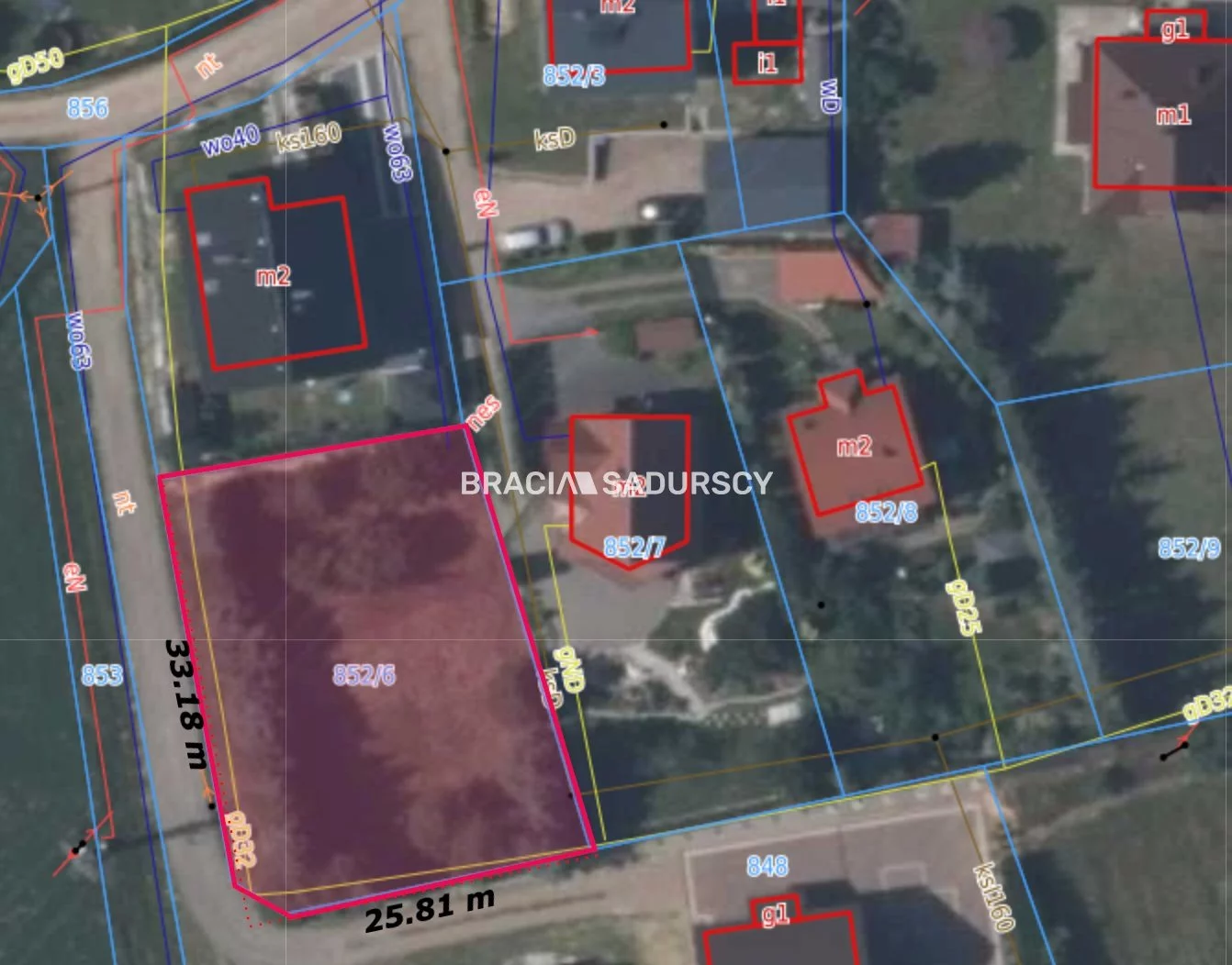 Działka 782,00 m², oferta nr , BS5-GS-303102-37, Siepraw