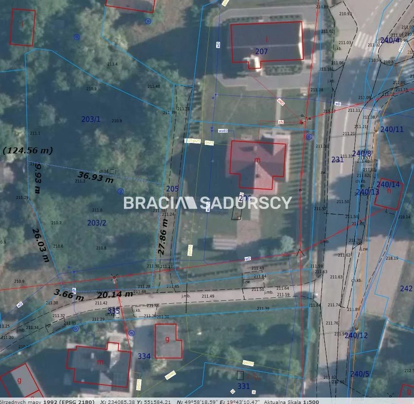 Działka 952,00 m², oferta nr , BS5-GS-301589-48, Skawina