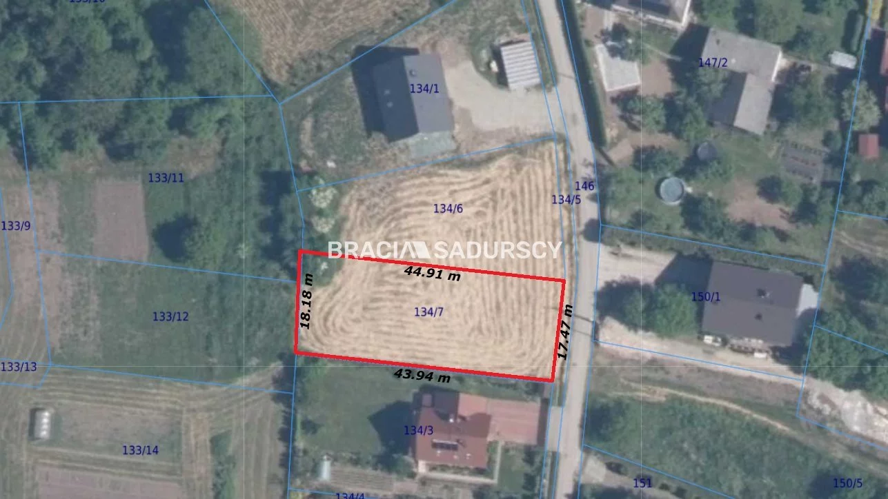 Działka 783,00 m², oferta nr , BS5-GS-307249-19, Zabierzów, Słoneczna