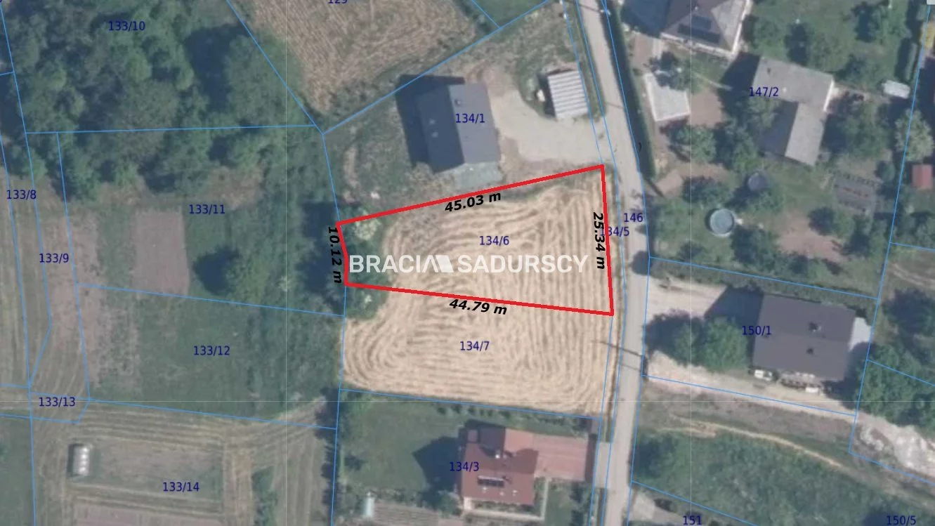 Działka 778,00 m², oferta nr , BS5-GS-307247-22, Zabierzów, Słoneczna