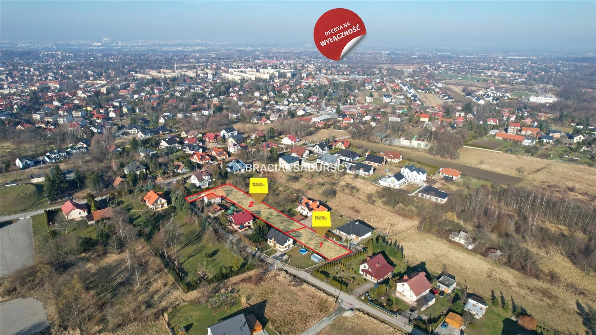 Działka 2 072,00 m², oferta nr , BS5-GS-306883-5, Wieliczka, Solarskiego