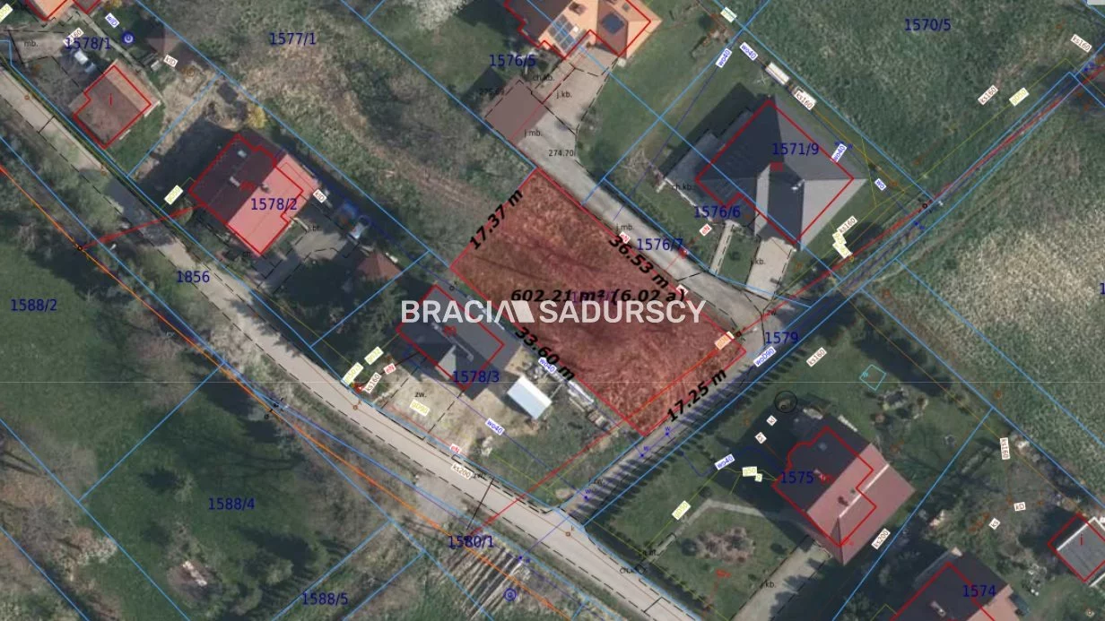 Działka 600,00 m², oferta nr , BS5-GS-306884-22, Wieliczka, Solarskiego