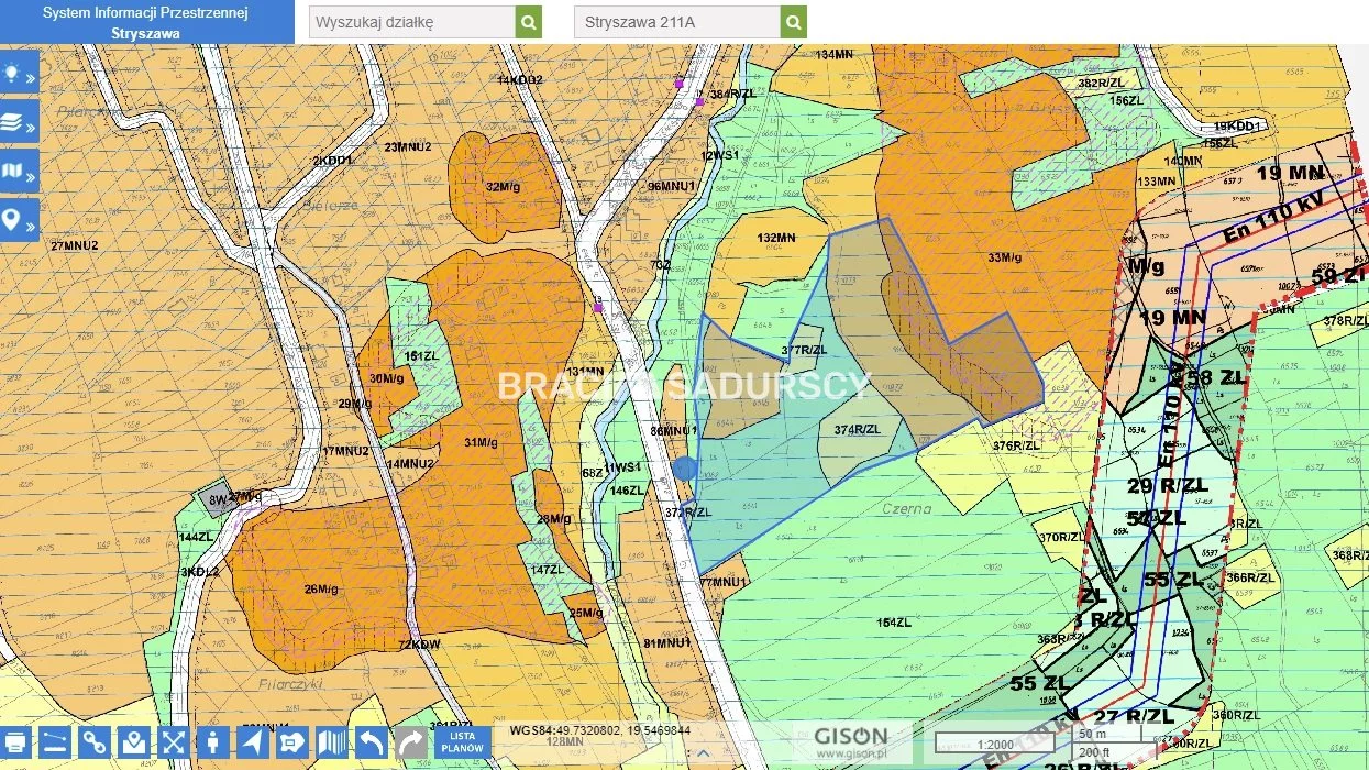 Działka 30 000,00 m², oferta nr , BS5-GS-293492-120, Stryszawa