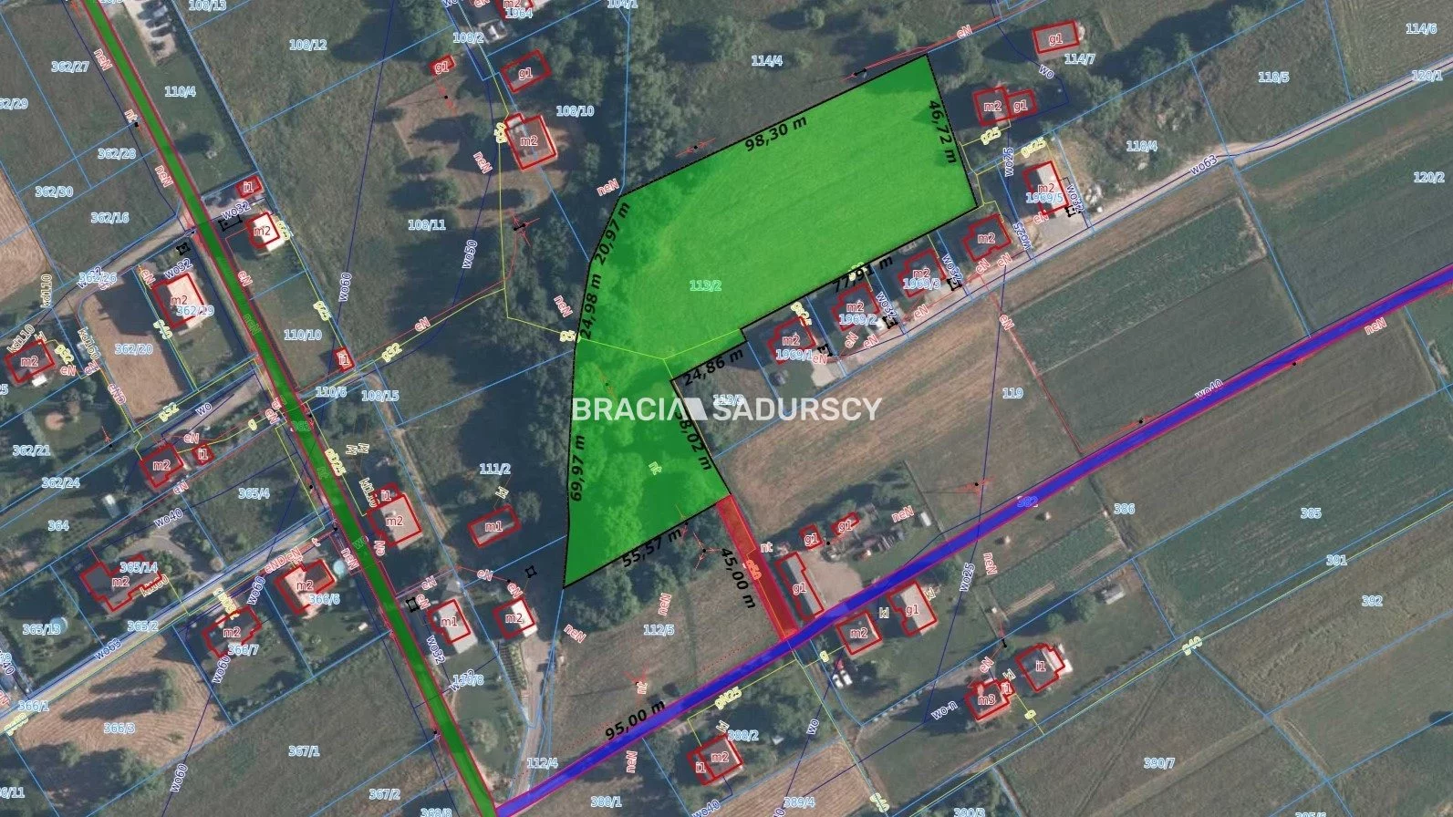 Działka 7 693,00 m², oferta nr , BS5-GS-303476-35, Sułkowice