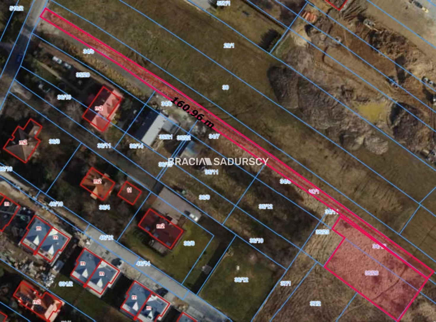 Działka 1 024,00 m², oferta nr , BS5-GS-303105-37, Kraków, Bronowice, Tetmajera