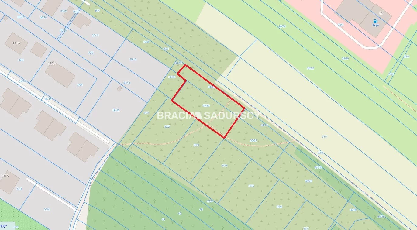 Działka 1 024,00 m², oferta nr , BS5-GS-303105-37, Kraków, Bronowice, Tetmajera