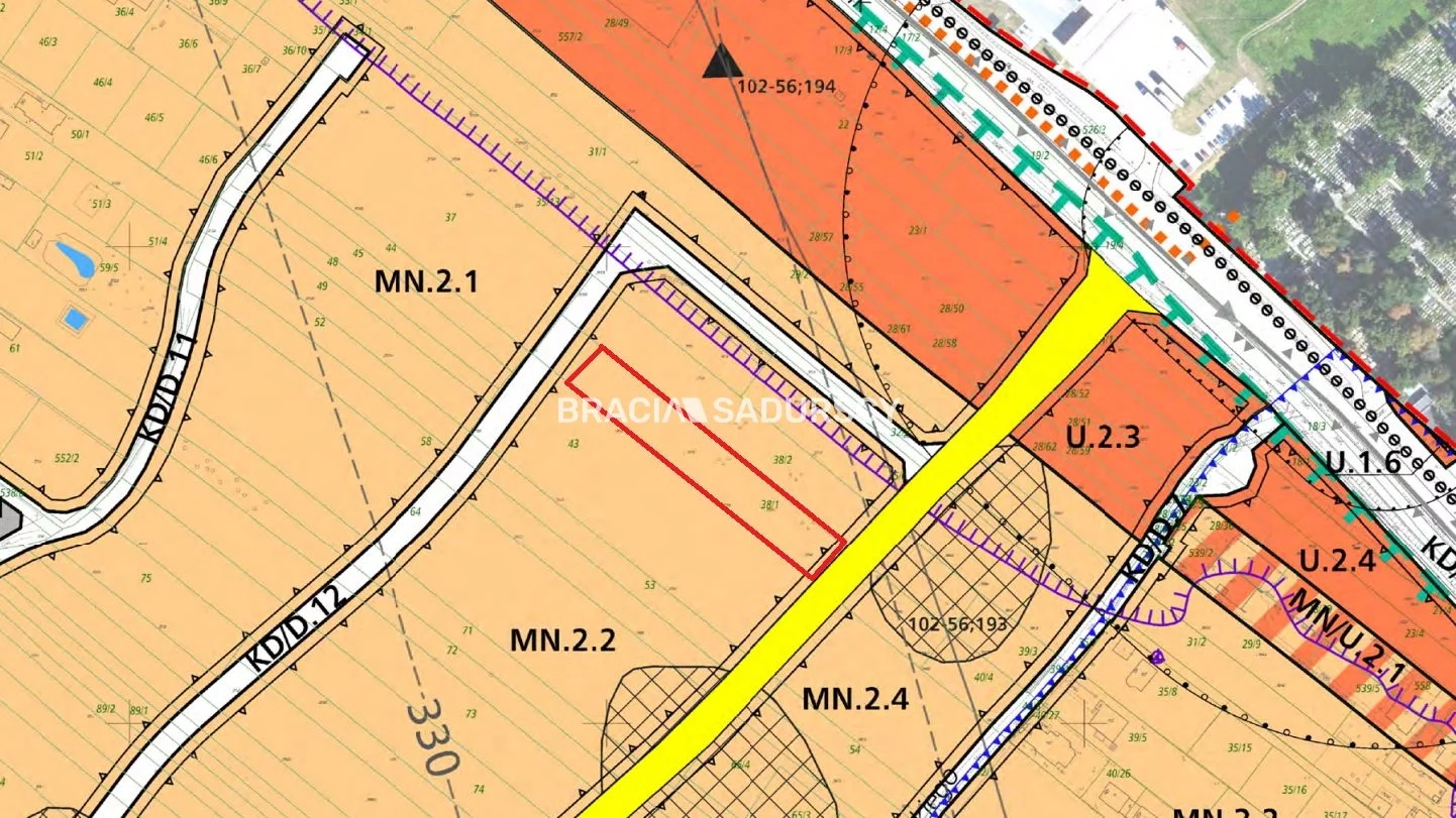 Działka 888,00 m², oferta nr , BS5-GS-304779-33, Kraków, Bronowice, Bronowice Małe, Truszkowskiego