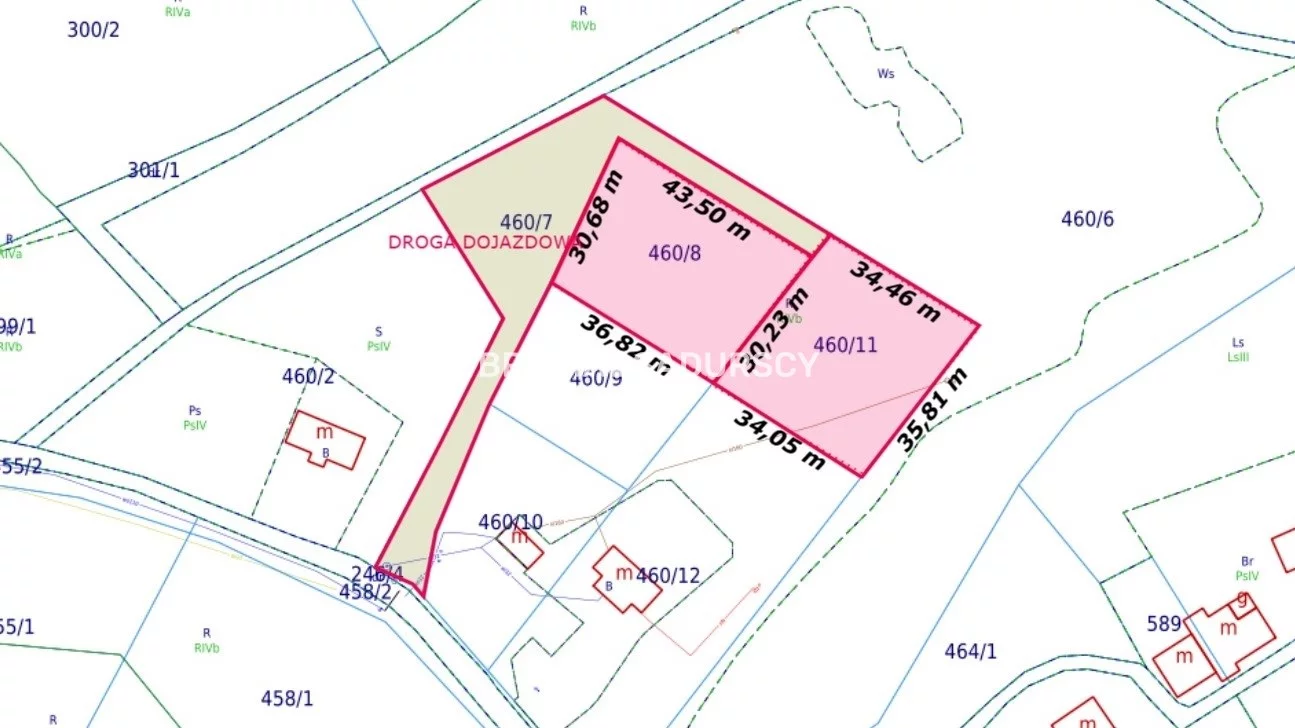 Działka 1 226,00 m², oferta nr , BS5-GS-307633-12, Trzciana