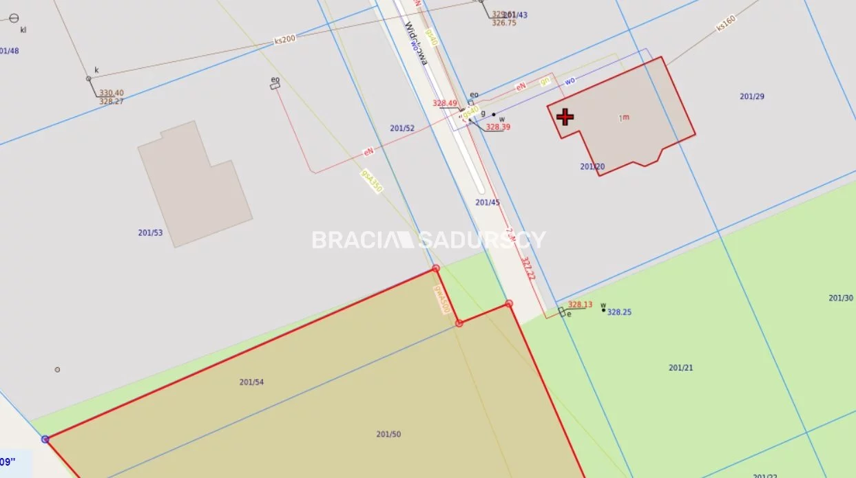 Działka 1 931,00 m², oferta nr , BS5-GS-296026-78, Wielka Wieś, Widokowa