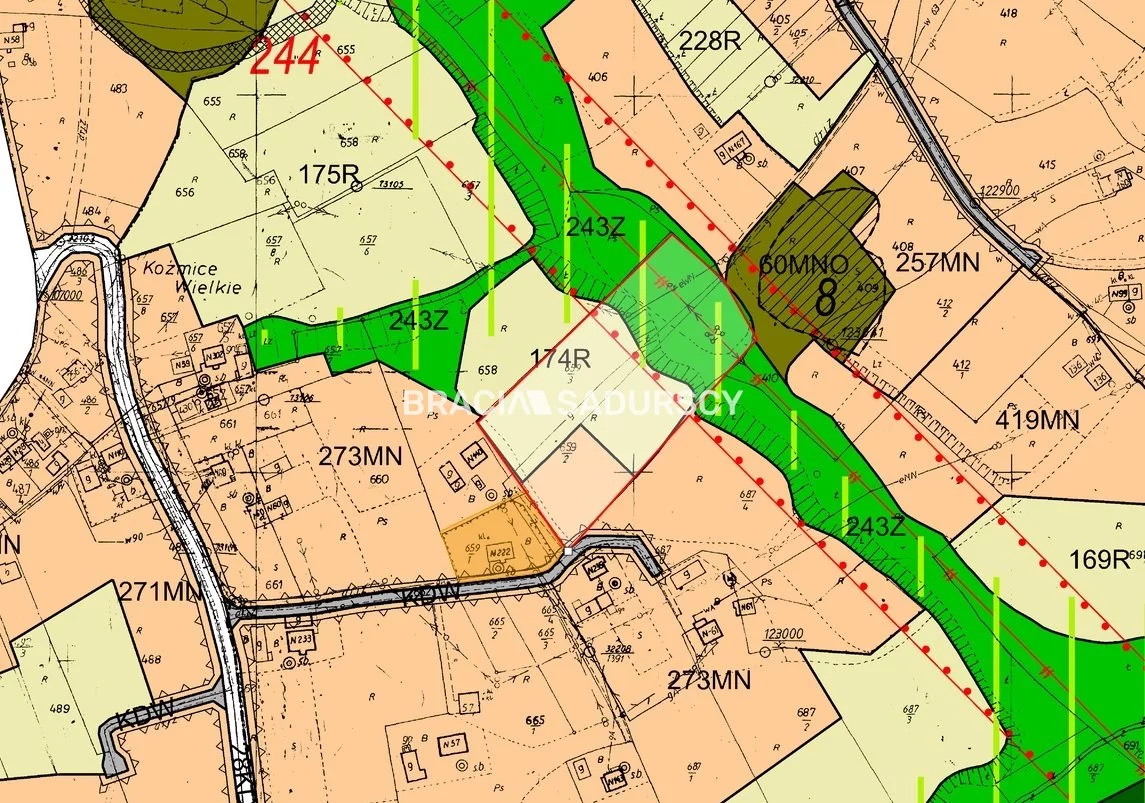 Działka 10 500,00 m², oferta nr , BS5-GS-306426-115, Wieliczka