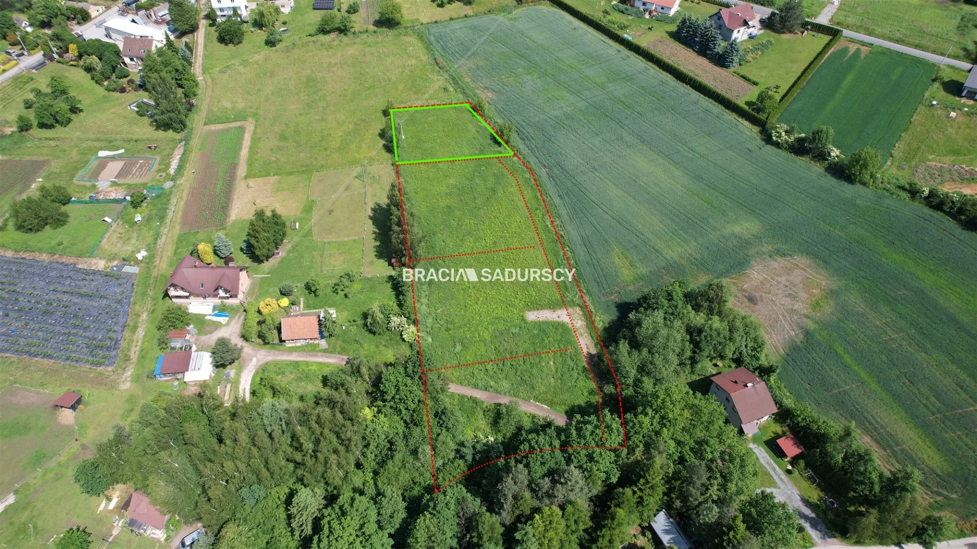 Działka 1 200,00 m², oferta nr , BS5-GS-309947-8, Wieliczka