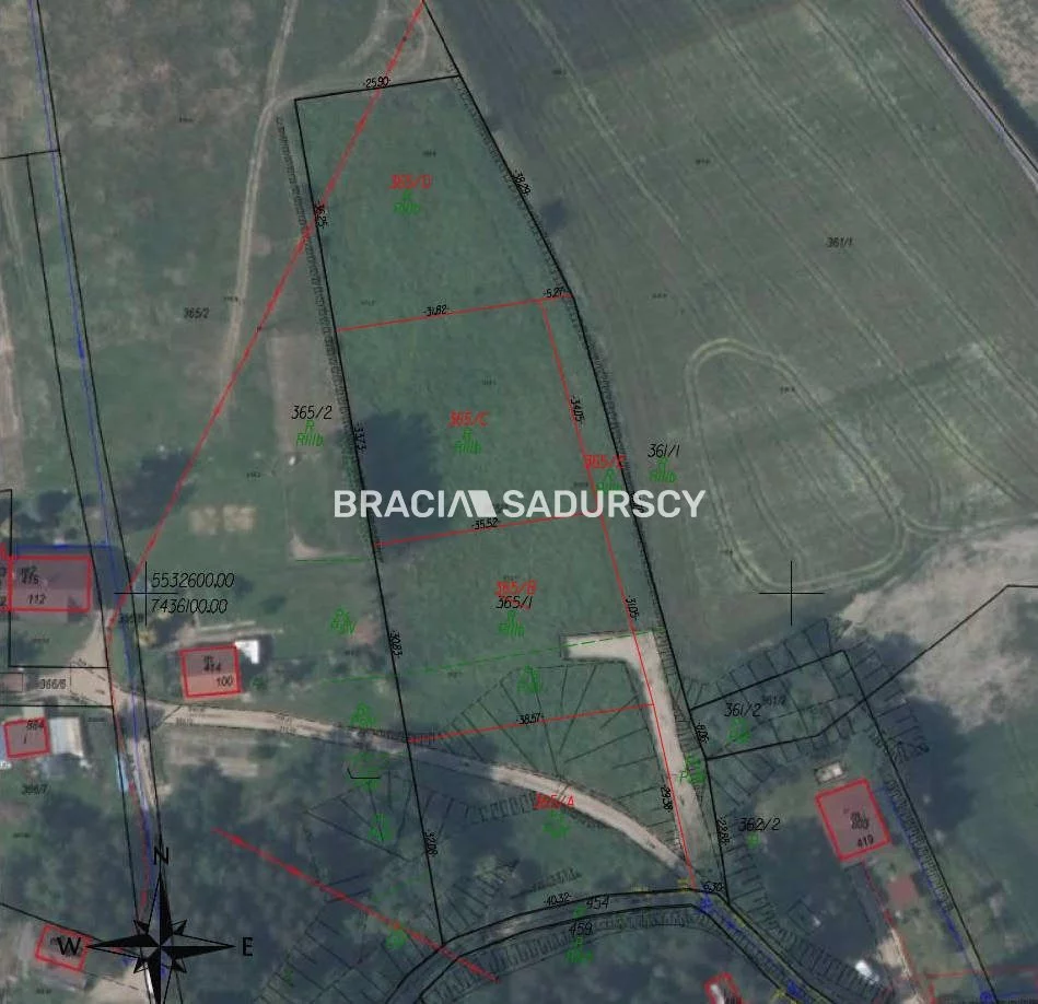 Działka 1 145,00 m², oferta nr , BS5-GS-309947-9, Wieliczka
