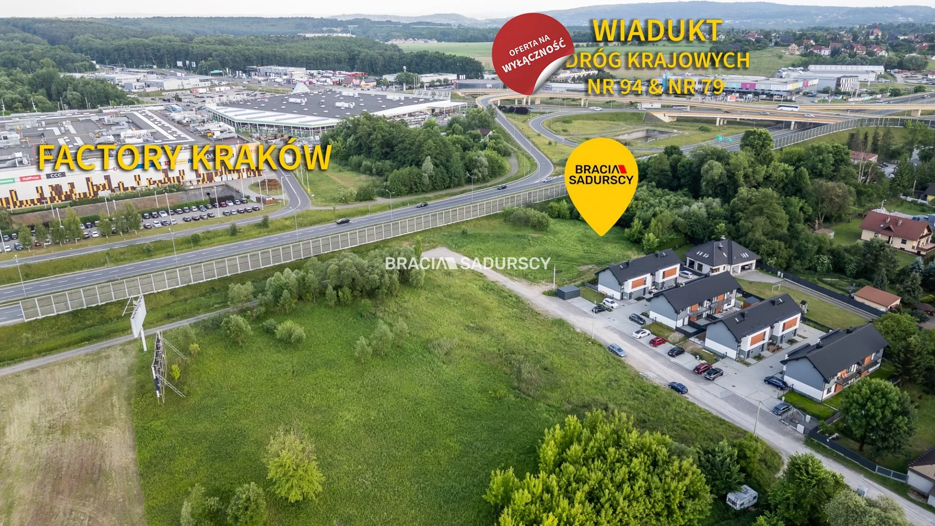 Działka 3 896,00 m², Wielka Wieś, Sprzedaż