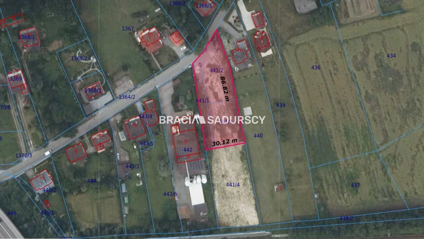 Działka 1 740,00 m², oferta nr , BS5-GS-311266-2, Krzeszowice, Władysława Reymonta