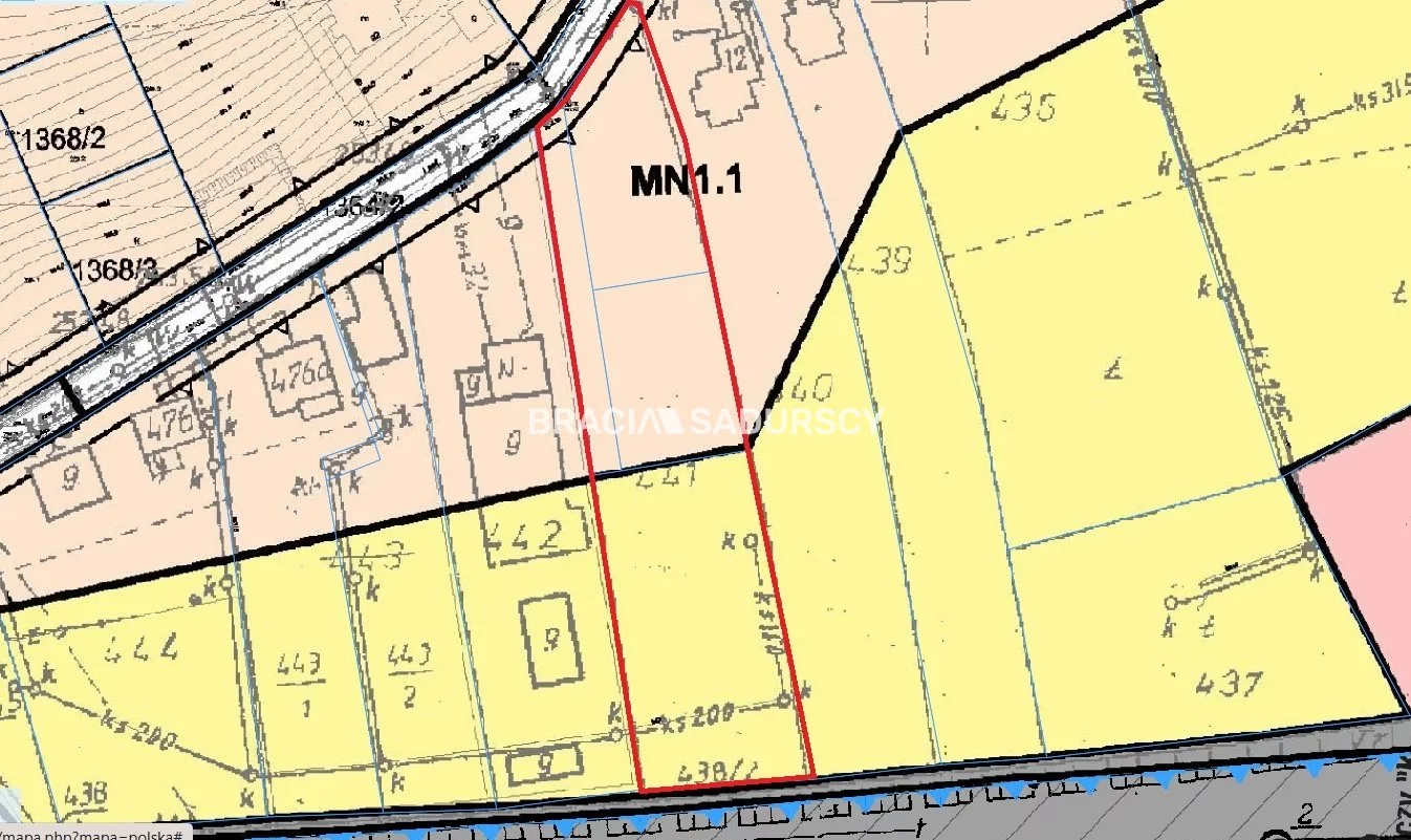 Działka 4 036,00 m², oferta nr , BS5-GS-310323-2, Krzeszowice, Władysława Reymonta