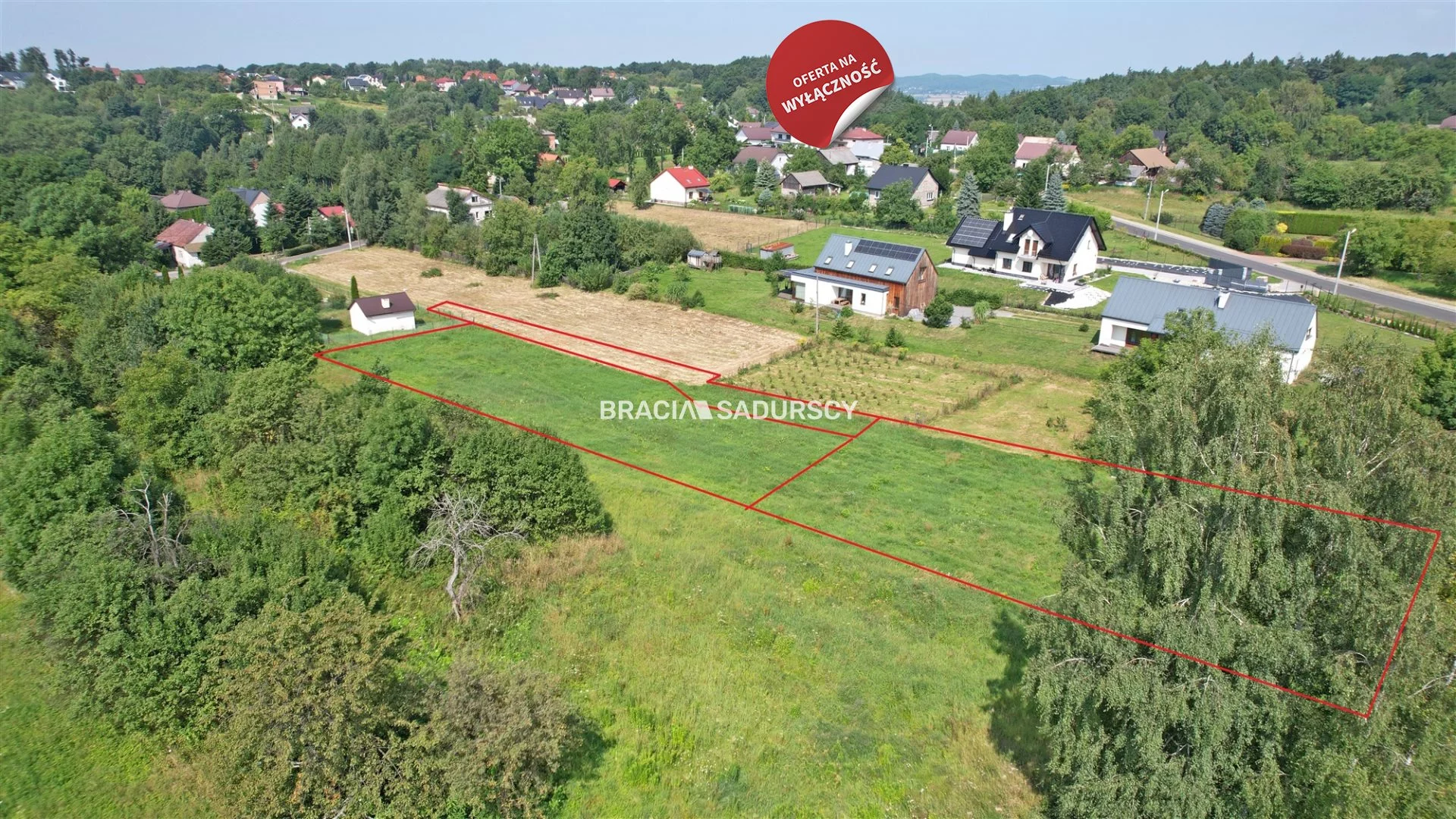 Działka 3 367,00 m², Zabierzów, Sprzedaż