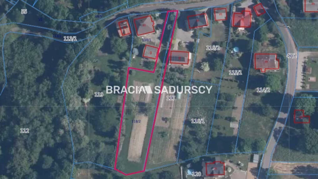 Działka 1 671,00 m², oferta nr , BS5-GS-306425-101, Zabierzów