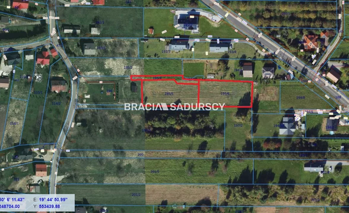 Działka 3 367,00 m², oferta nr , BS5-GS-295907-78, Zabierzów