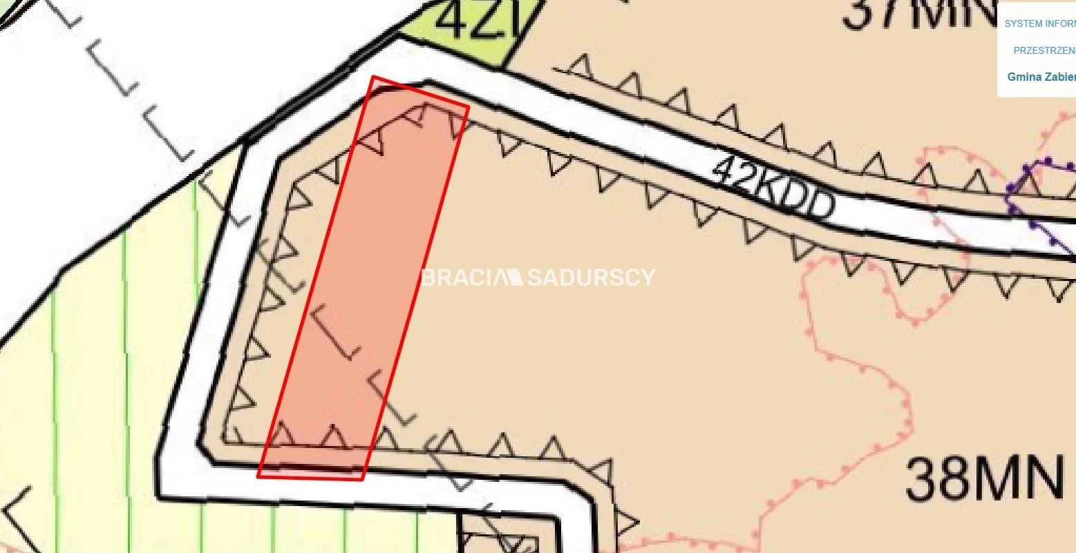 Działka 3 100,00 m², oferta nr , BS5-GS-302540-38, Zabierzów