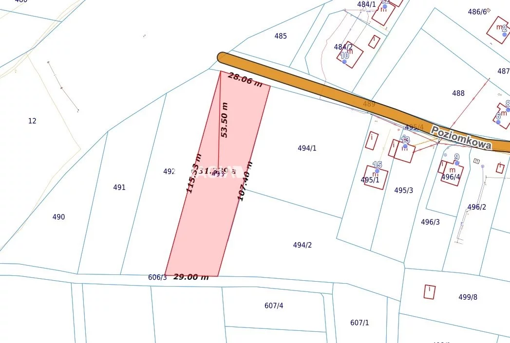 Działka 3 100,00 m², oferta nr , BS5-GS-302540-38, Zabierzów