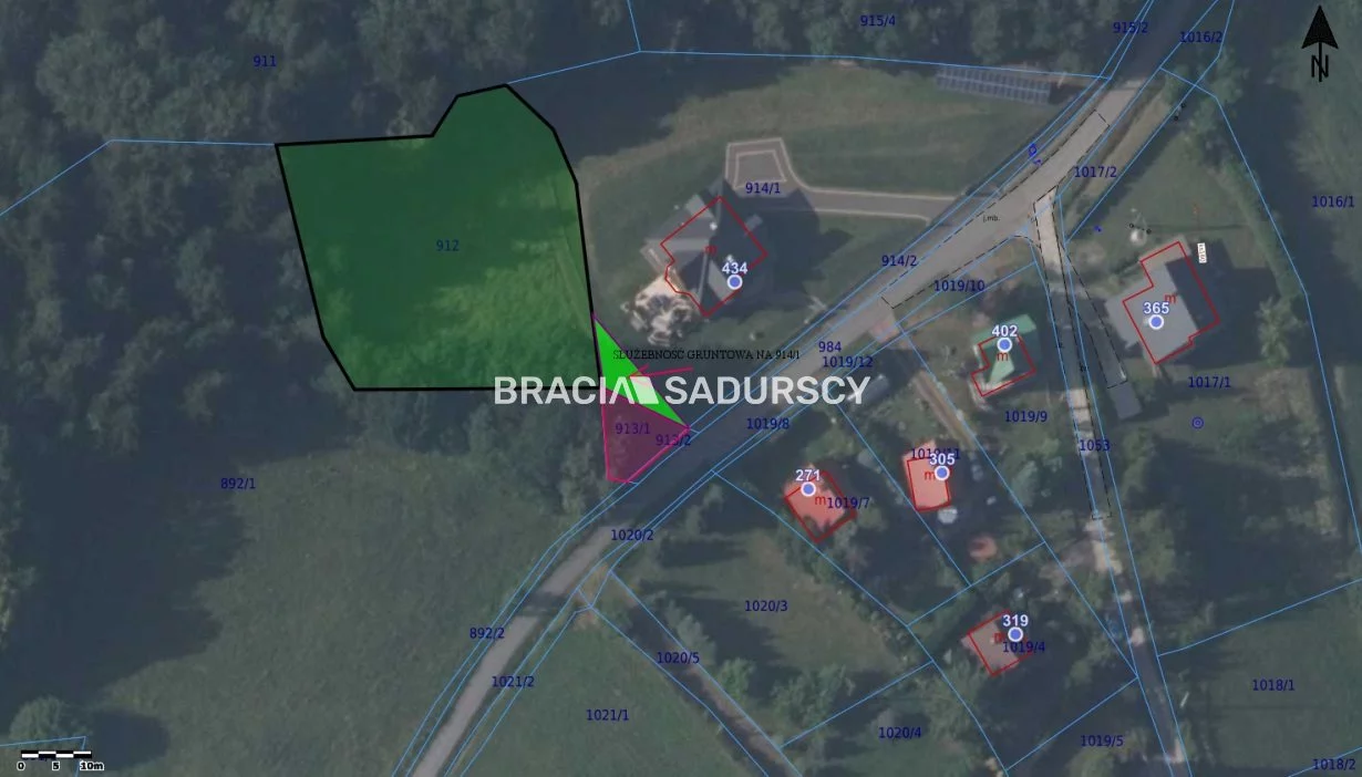 Działka 1 600,00 m², oferta nr , BS5-GS-303556-36, Żegocina
