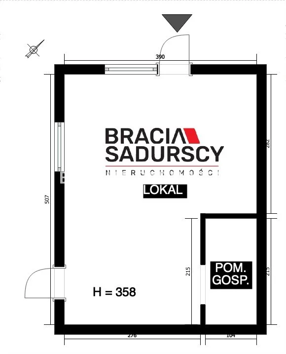 Lokal użytkowy 19,00 m², oferta nr , BS4-LW-311250, Kraków, Bieńczycka