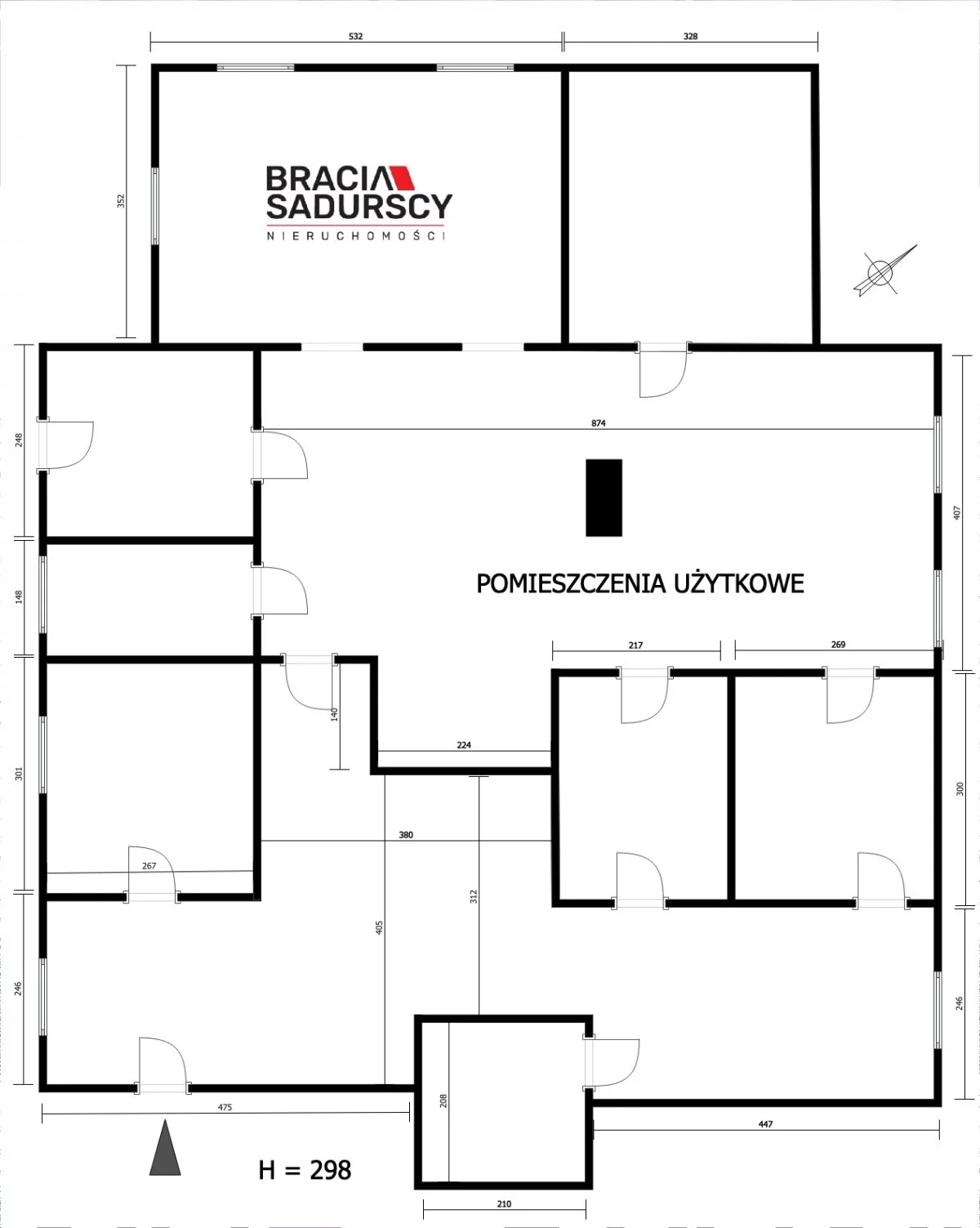 Lokal użytkowy 165,00 m², oferta nr , BS4-LW-309717-1, Kraków, Bieżanów-Prokocim, Bieżanowska