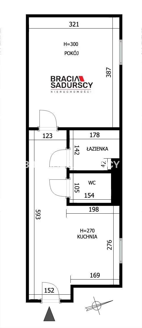 Lokal użytkowy 30,00 m², oferta nr , BS3-LS-308661-2, Kraków, Prądnik Czerwony, Bociana