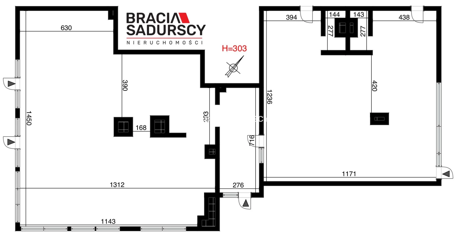 Lokal użytkowy 343,00 m², oferta nr , BS3-LW-312511, Kraków, Mistrzejowice, Bohaterów Września