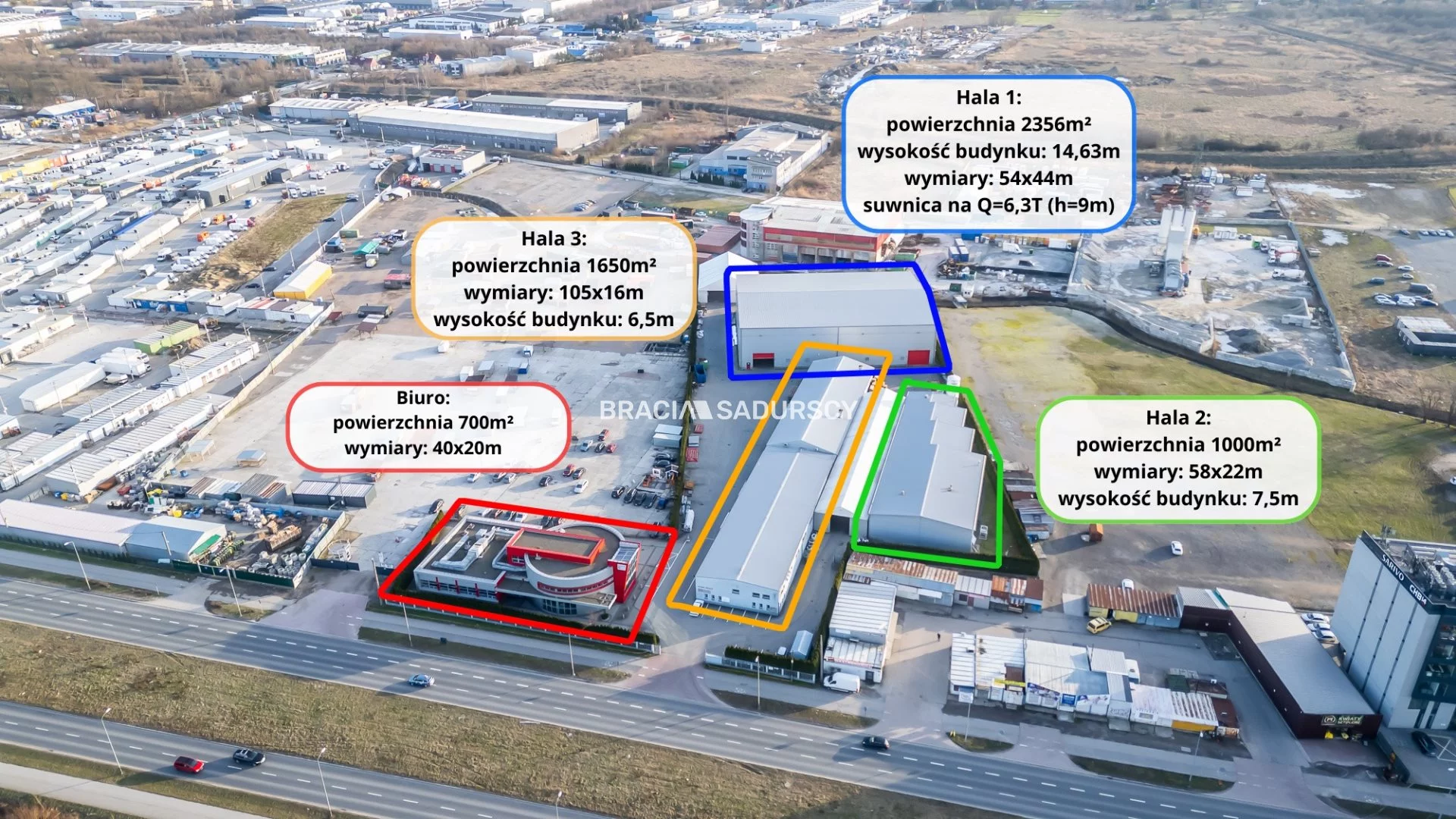 Obiekt 5 700,00 m², oferta nr , BS3-BW-301884-3, Kraków, Podgórze, Rybitwy, Botewa