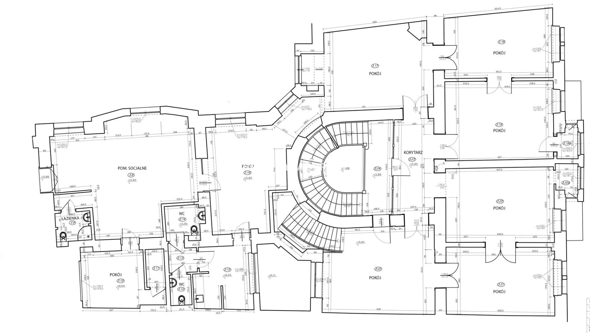 Lokal użytkowy 303,00 m², oferta nr , BS2-LW-306198-10, Kraków, Stare Miasto, Stare Miasto, Czarnowiejska