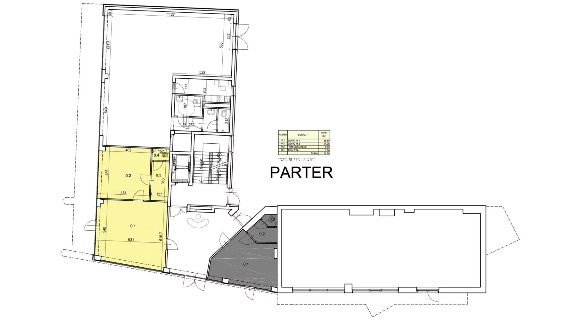 Lokal użytkowy 65,51 m², oferta nr , BS2-LW-306204-14, Kraków, Dębniki, Zakrzówek, Jana Brożka