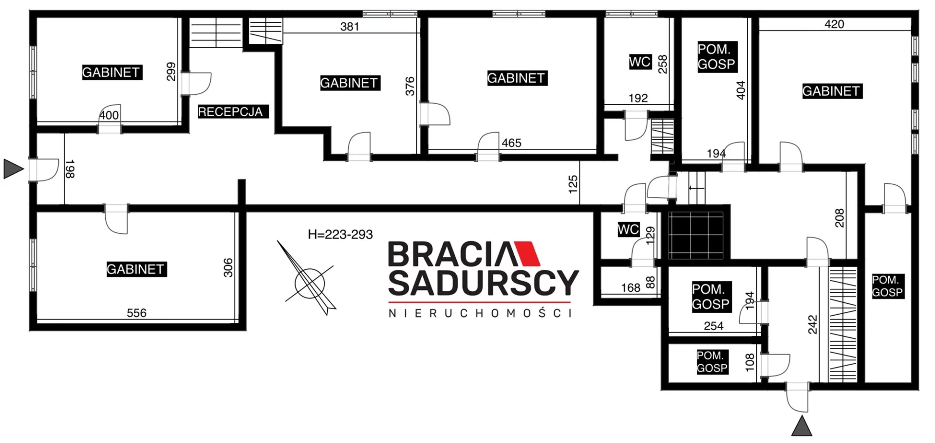 Lokal użytkowy 152,00 m², oferta nr , BS3-LW-311371, Kraków, Podgórze, Józefińska
