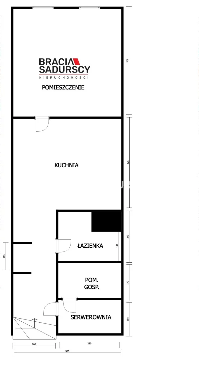 Lokal użytkowy 300,00 m², oferta nr , BS2-LW-308046-7, Kraków, Krowodrza, Juliusza Lea