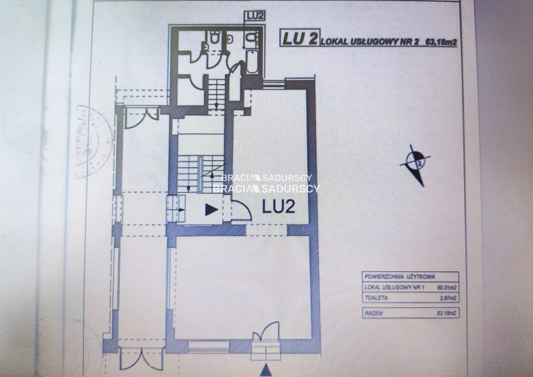 Lokal użytkowy 63,00 m², oferta nr , BS2-LW-311900-6, Kraków, Krowodrza, Kazimierza Wielkiego