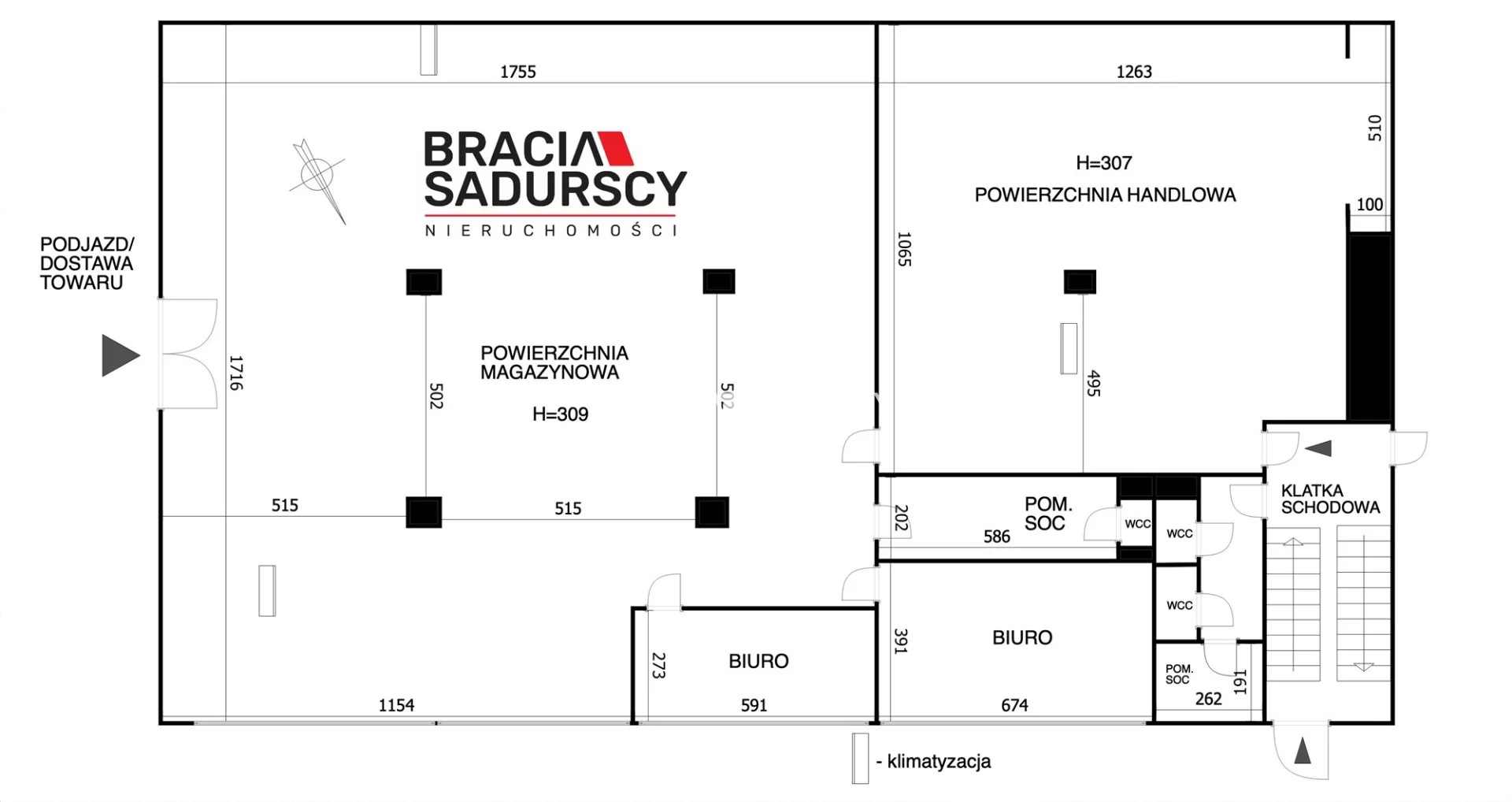 Lokal użytkowy 500,00 m², oferta nr , BS3-LW-308872, Kraków, Prądnik Biały, Kazimierza Wyki
