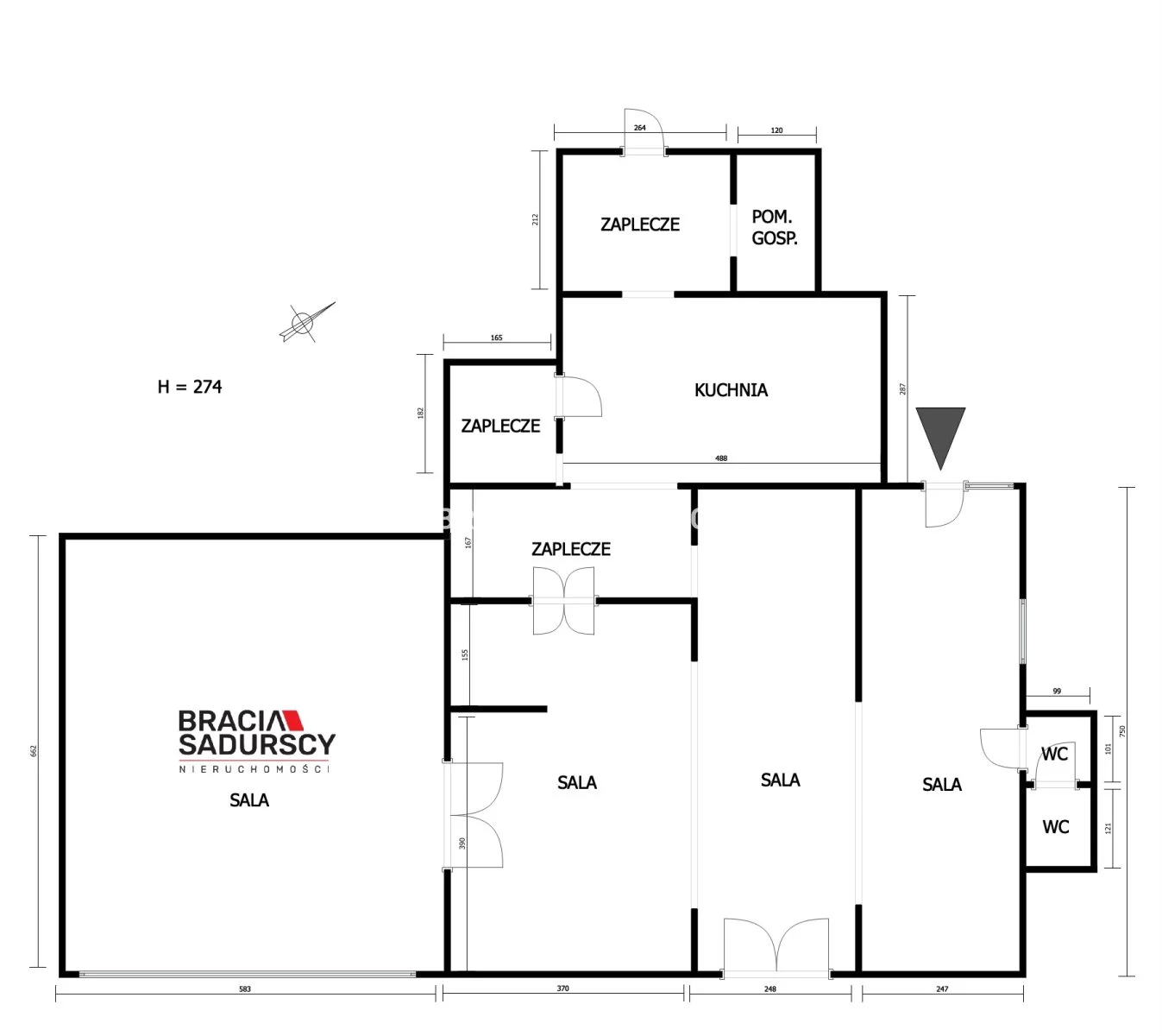 Lokal gastronomiczny 220,00 m², oferta nr , BS1-LS-310869-21, Kraków, Dębniki, Ruczaj, Kolista