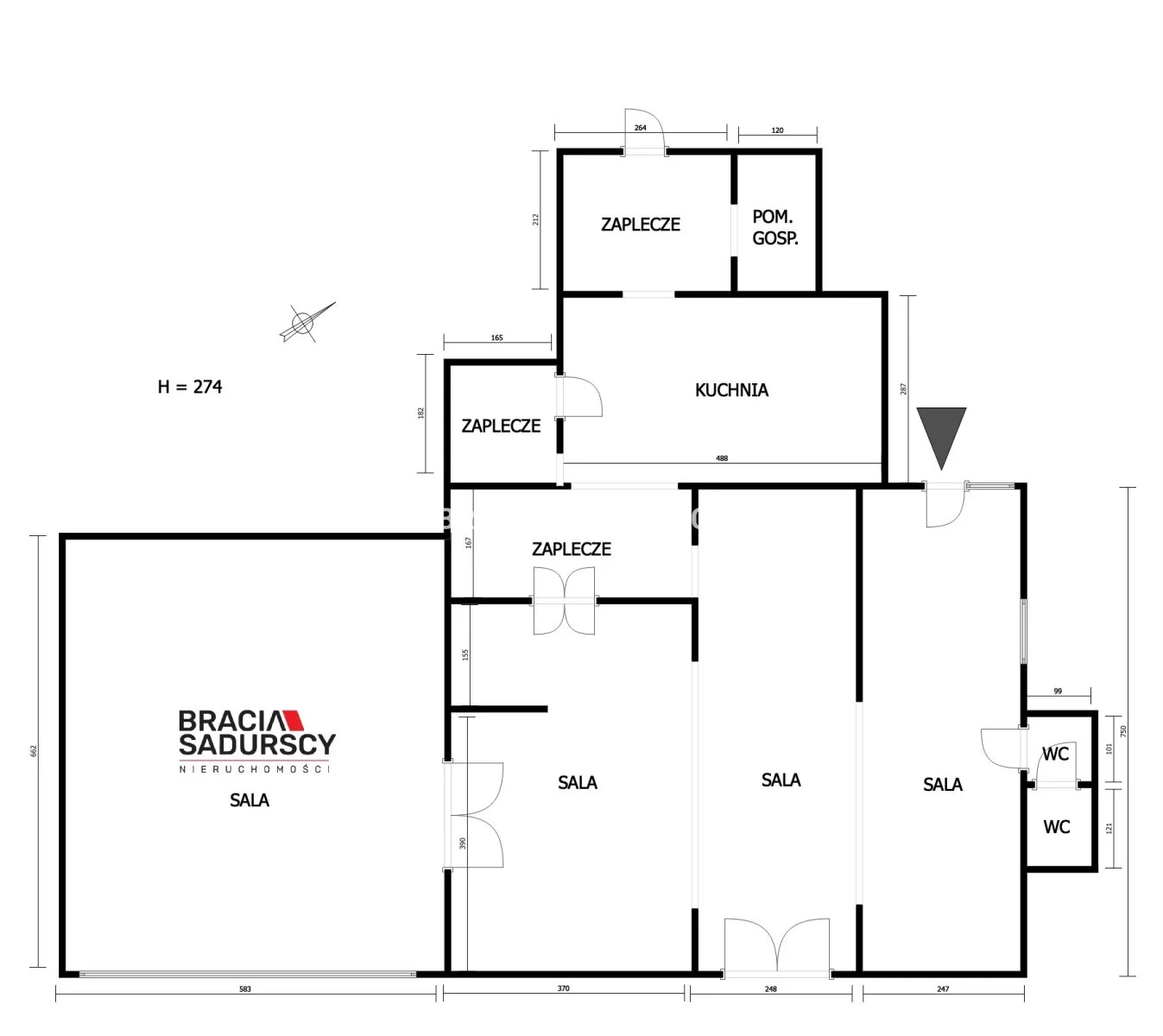 Lokal gastronomiczny 220,00 m², oferta nr , BS1-LS-310869-23, Kraków, Dębniki, Ruczaj, Kolista