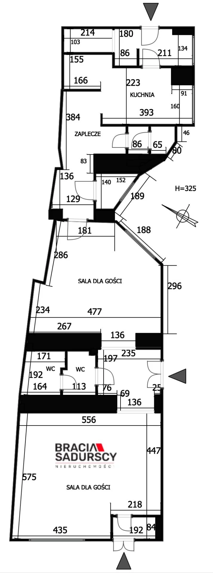 Lokal gastronomiczny 86,00 m², oferta nr , BS3-LS-306968, Kraków, Krowodrza, Krowoderska