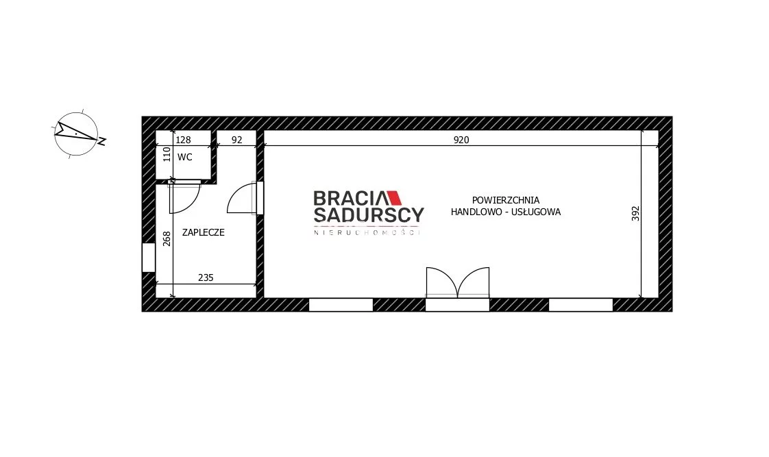 Lokal użytkowy 48,00 m², oferta nr , BS5-BS-311777, Kraków, Zwierzyniec, Bielany, Księcia Józefa