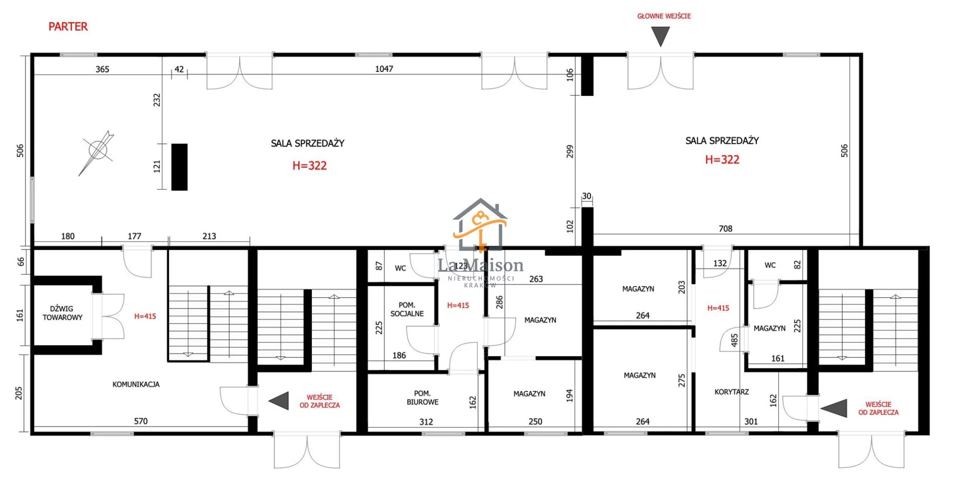 Lokal użytkowy 243,14 m², oferta nr , LMN-LW-310901-6, Kraków, Zwierzyniec, Bielany, Księcia Józefa