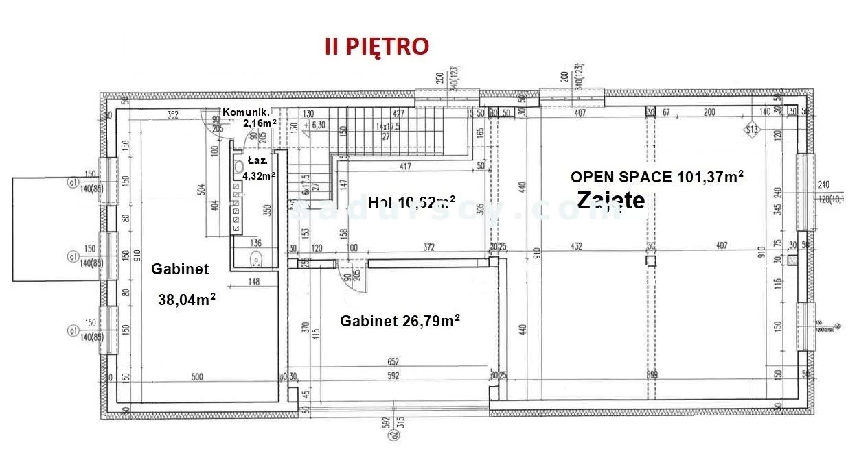 Biuro 112,44 m², oferta nr , BS8-LW-303591-62, Piaseczno