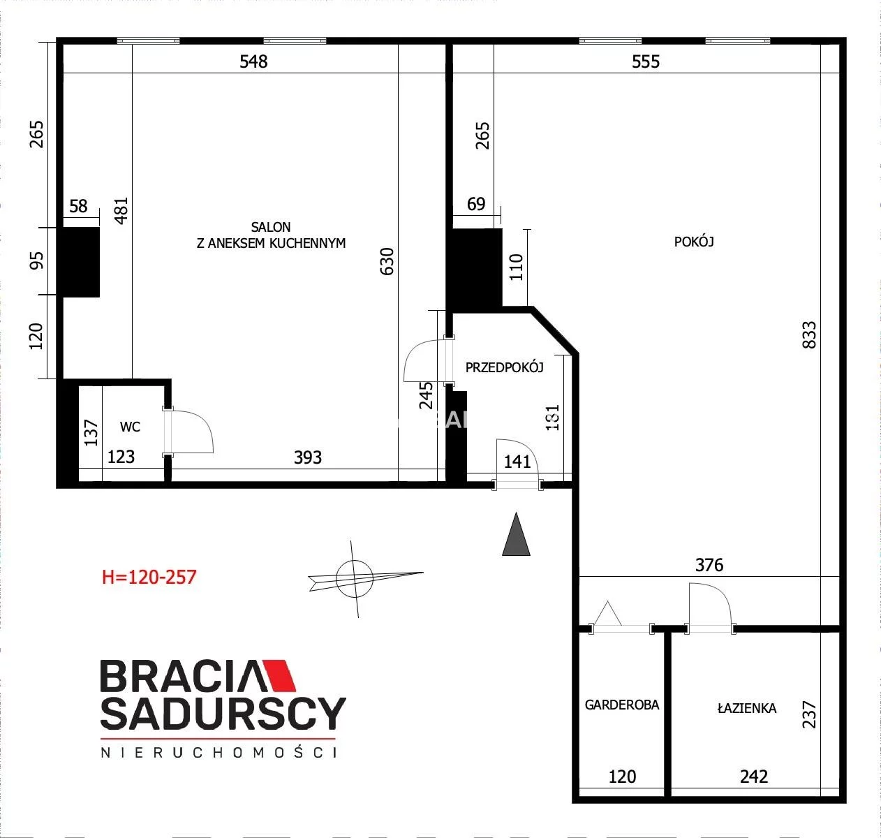 Lokal użytkowy 80,00 m², oferta nr , BS1-LS-311500-20, Kraków, Prądnik Biały, Azory, Radzikowskiego