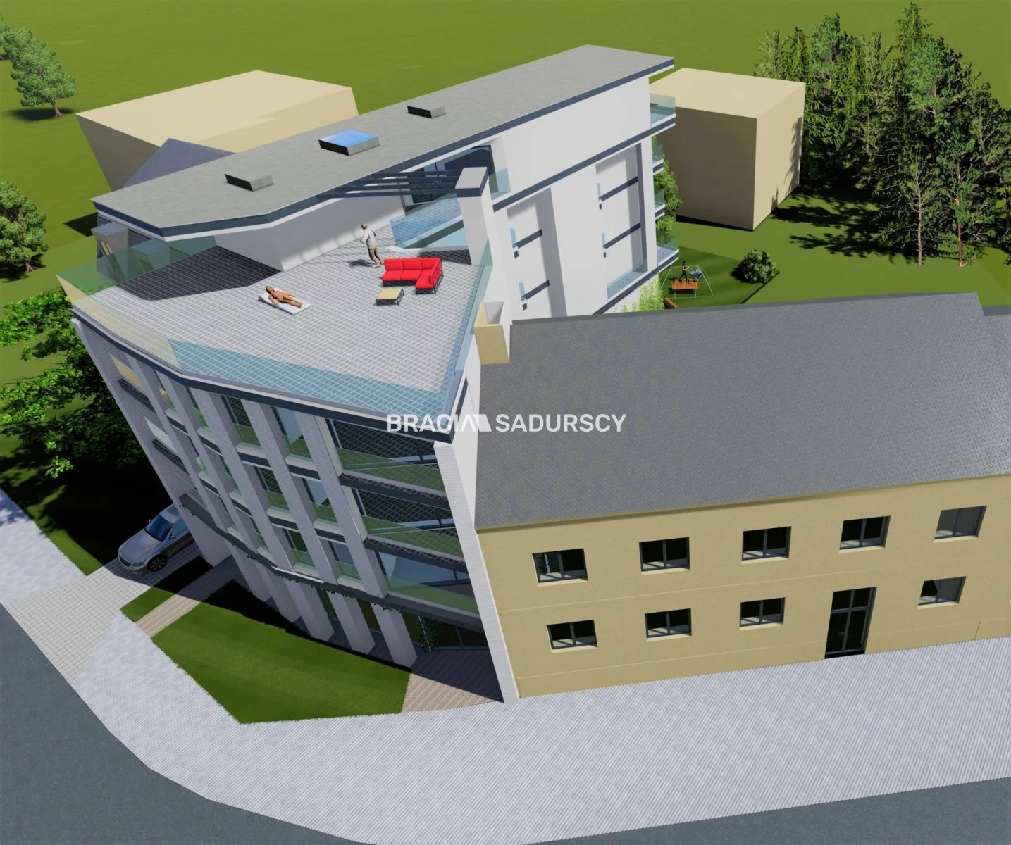 Lokal użytkowy 58,82 m², oferta nr , BS2-LS-299797-12, Kraków, Dębniki, Rolna