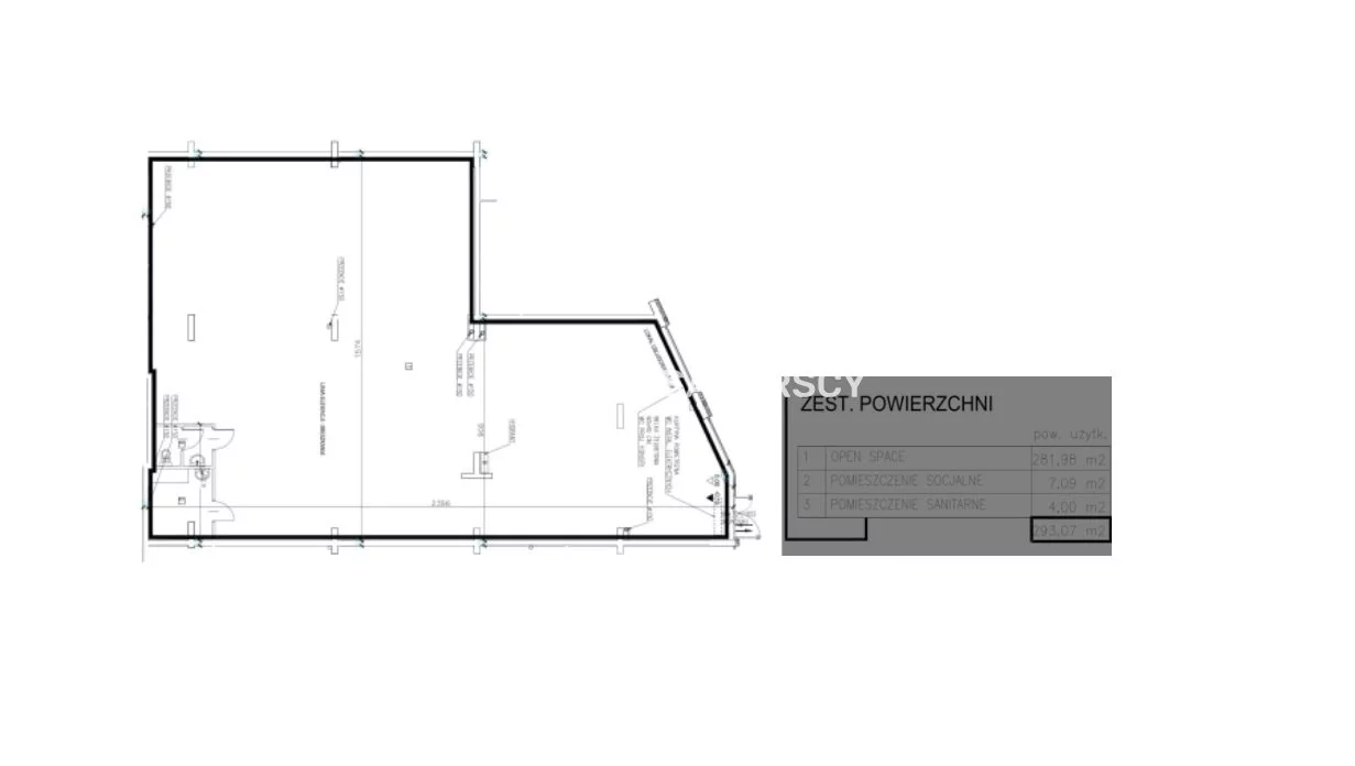 Lokal użytkowy 293,07 m², oferta nr , BS2-LS-307921-6, Skawina, Skawina