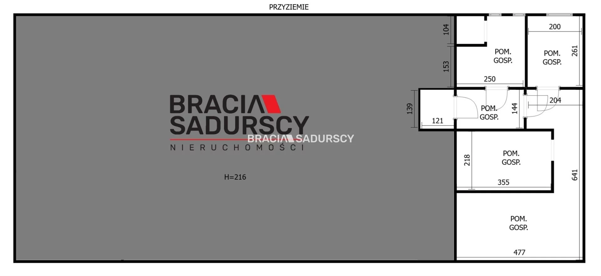 Lokal użytkowy 400,00 m², oferta nr , BS5-BS-306666-34, Wadowice, Wesoła 22