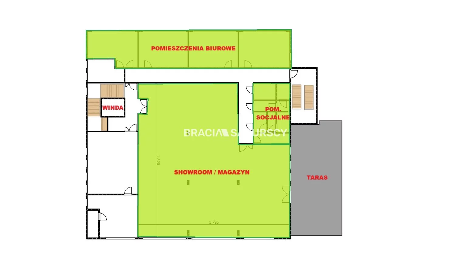 Biuro 326,00 m², oferta nr , BS5-LW-311290-2, Wieliczka