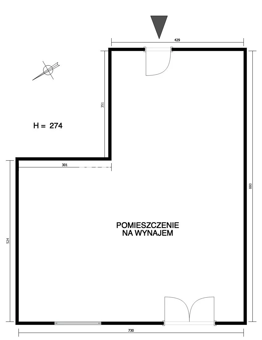 Biuro 51,39 m², oferta nr , BS3-LW-309898, Kraków, Podgórze, Zamknięta