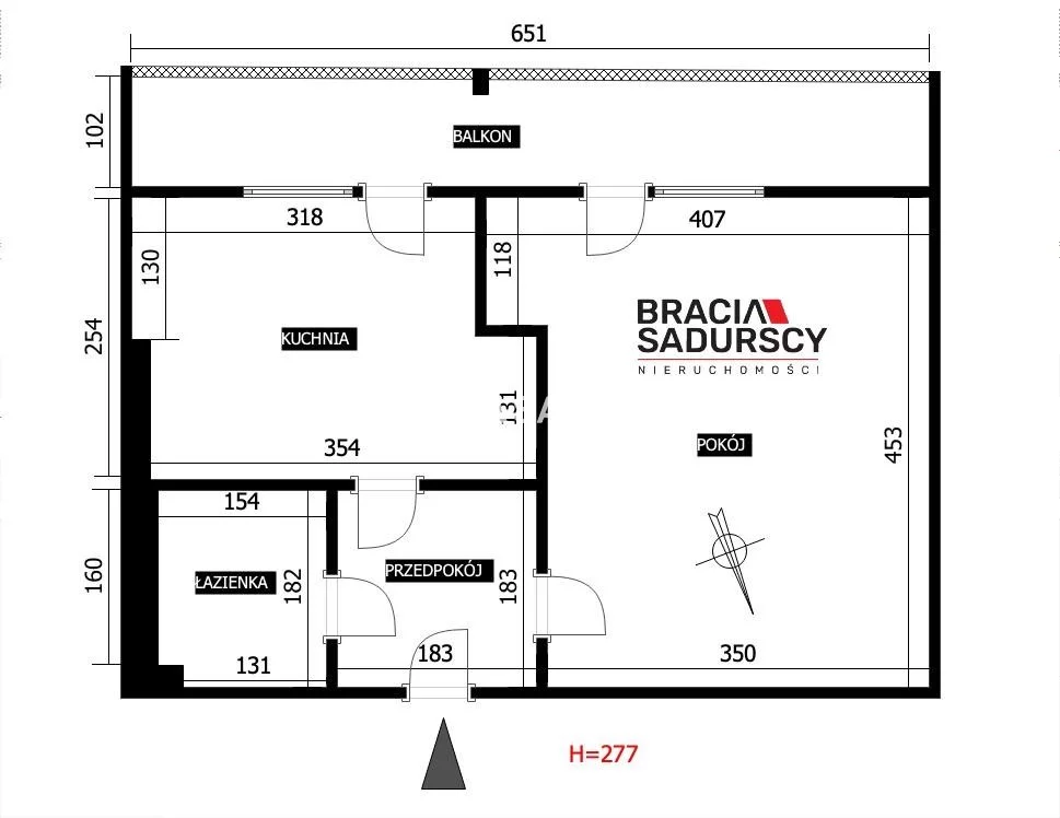 1 pokój, mieszkanie 32,20 m², piętro 2, oferta nr , BS2-MS-312582, Kraków, Prądnik Czerwony, 29 Listopada